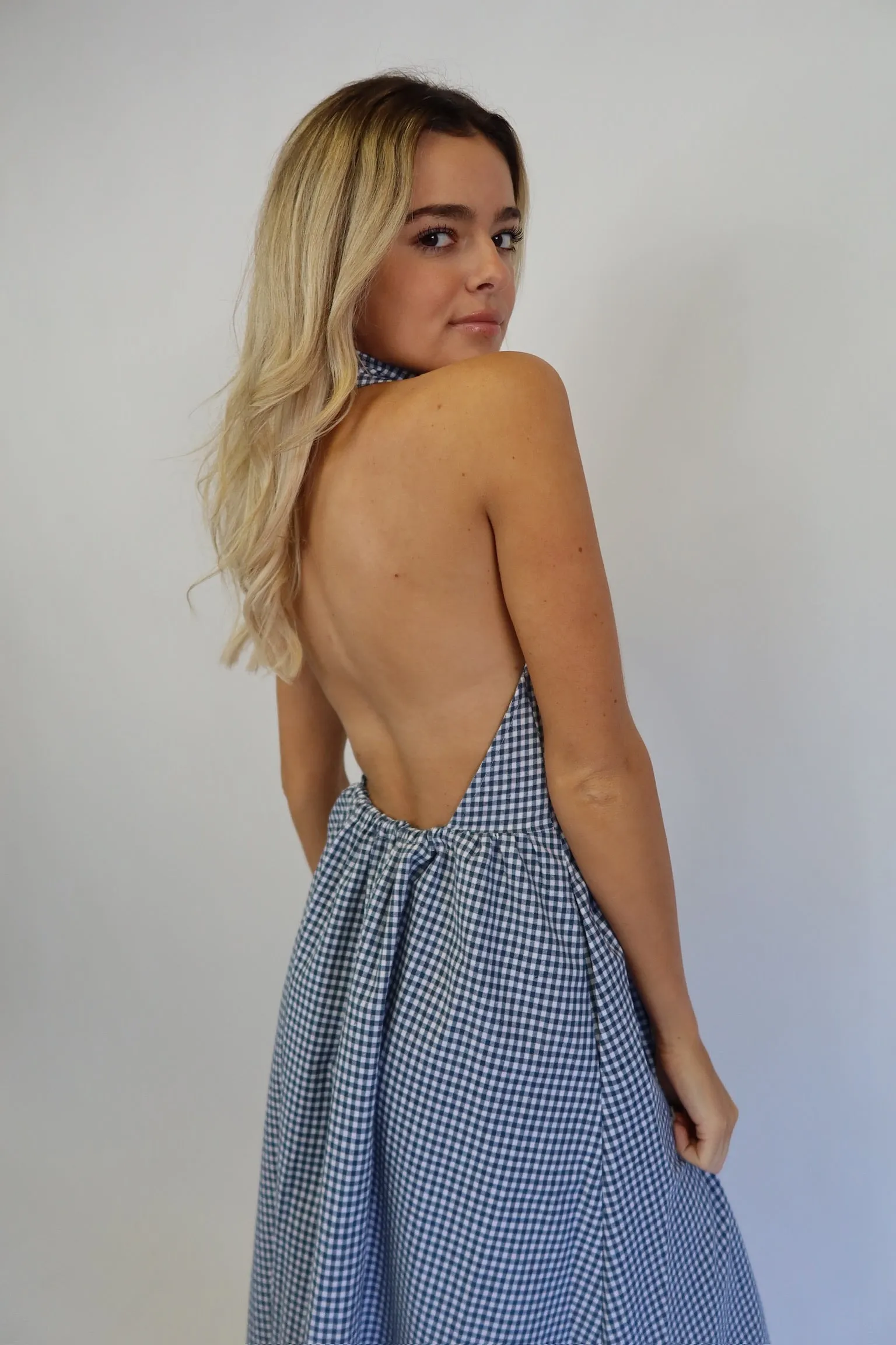 ASHER HALTER DRESS
